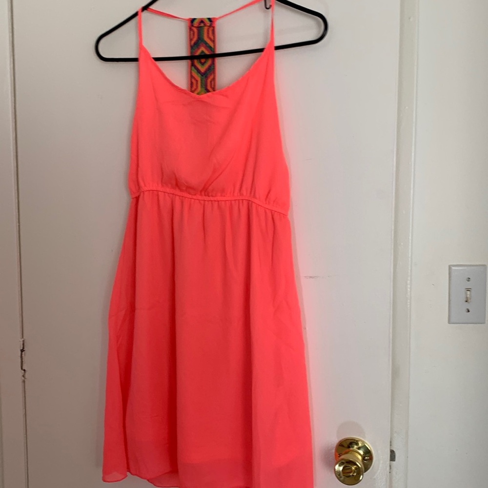 Neon Pink Dress
